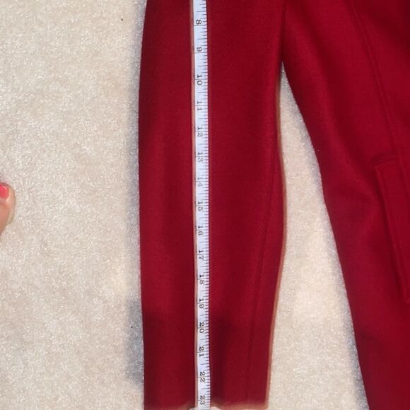 Express Wool Ruby Pea Coat! - Picture 15 of 16